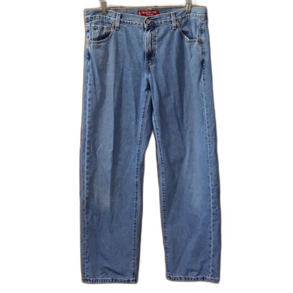 Levi’s 577 Vintage Nouveau Loose Fit Wide Leg Jeans Missy 14 - Picture 1 of 11